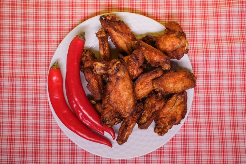 Garlic Parmesan wings